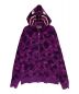 A BATHING APE（アベイシングエイプ）の古着「シャークパーカー」｜パープル
