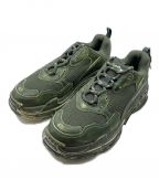 BALENCIAGAバレンシアガ）の古着「Triple S」｜オリーブ