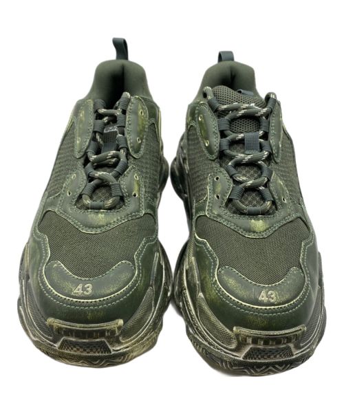BALENCIAGA（バレンシアガ）BALENCIAGA (バレンシアガ) Triple S オリーブ サイズ:43の古着・服飾アイテム
