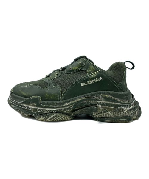 BALENCIAGA（バレンシアガ）BALENCIAGA (バレンシアガ) Triple S オリーブ サイズ:43の古着・服飾アイテム