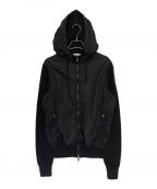 MONCLERモンクレール）の古着「ニットジャケット」｜ブラック