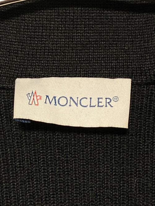 MONCLER（モンクレール）MONCLER (モンクレール) ニットジャケット ブラック サイズ:Sの古着・服飾アイテム