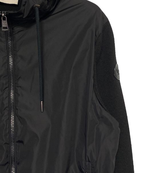 MONCLER（モンクレール）MONCLER (モンクレール) ニットジャケット ブラック サイズ:Sの古着・服飾アイテム