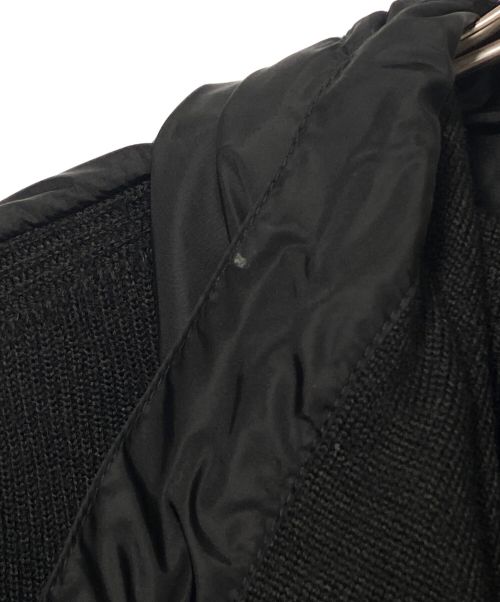 MONCLER（モンクレール）MONCLER (モンクレール) ニットジャケット ブラック サイズ:Sの古着・服飾アイテム