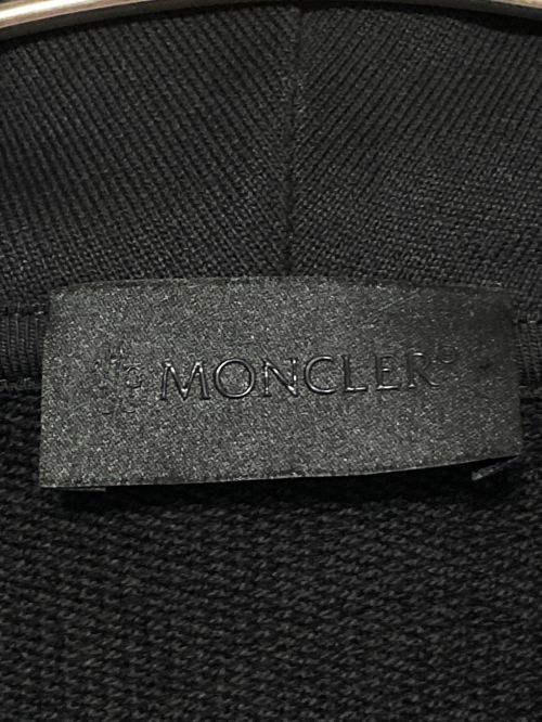 MONCLER（モンクレール）MONCLER (モンクレール) プルオーバーパーカー ブラック サイズ:Sの古着・服飾アイテム