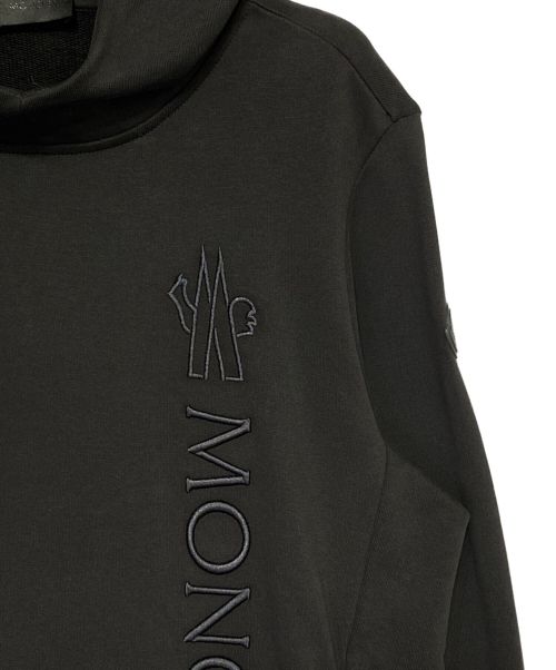 MONCLER（モンクレール）MONCLER (モンクレール) プルオーバーパーカー ブラック サイズ:Sの古着・服飾アイテム
