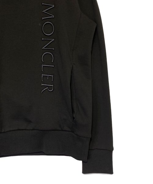 MONCLER（モンクレール）MONCLER (モンクレール) プルオーバーパーカー ブラック サイズ:Sの古着・服飾アイテム