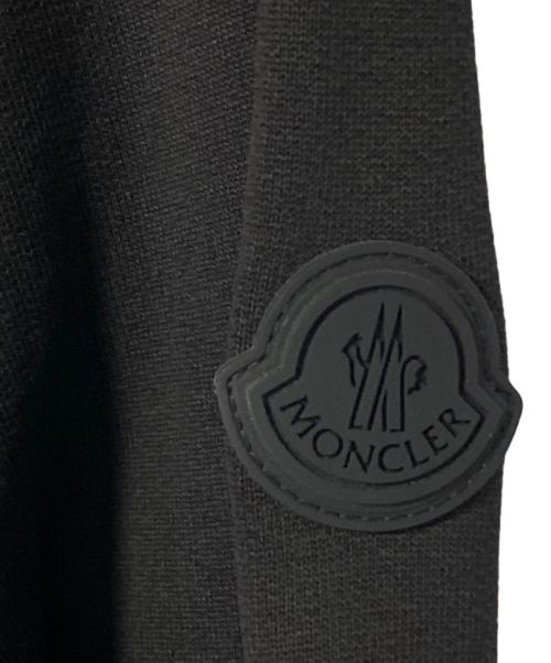 MONCLER（モンクレール）MONCLER (モンクレール) プルオーバーパーカー ブラック サイズ:Sの古着・服飾アイテム