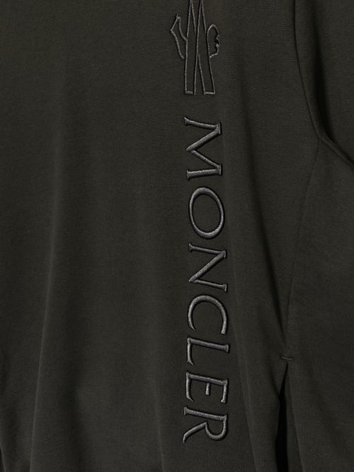 MONCLER（モンクレール）MONCLER (モンクレール) プルオーバーパーカー ブラック サイズ:Sの古着・服飾アイテム