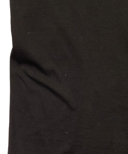 PRADA（プラダ）PRADA (プラダ) Raised Logo Round neck Tee ブラック サイズ:Mの古着・服飾アイテム