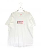 SUPREME×村上隆シュプリーム×タカシ ムラカミ）の古着「COVID-19 Relief Box Logo Tee」｜ホワイト