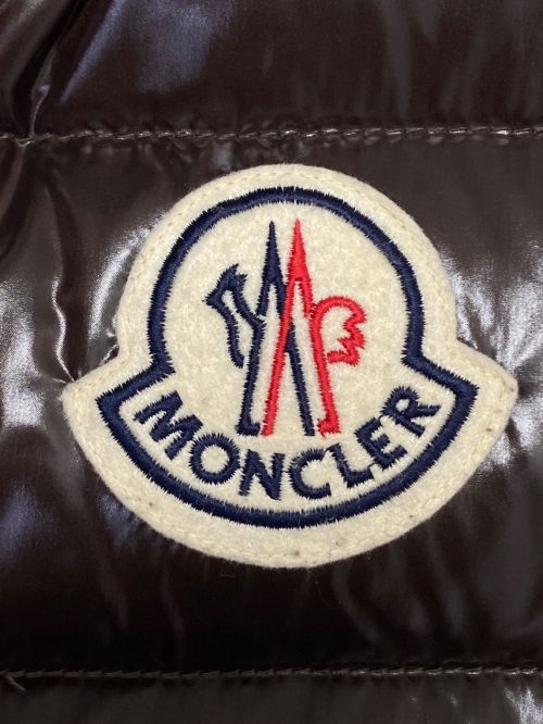 MONCLER（モンクレール）MONCLER (モンクレール) ダウンベスト ブラウン サイズ:3の古着・服飾アイテム
