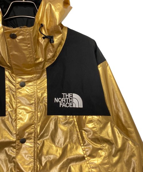SUPREME（シュプリーム）SUPREME (シュプリーム) THE NORTH FACE (ザ ノース フェイス) Metallic Mountain Parka ゴールド サイズ:Lの古着・服飾アイテム