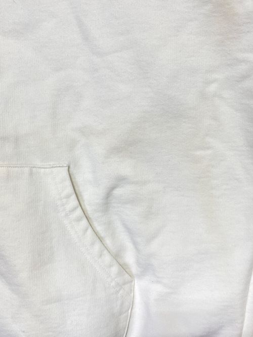 SUPREME（シュプリーム）SUPREME (シュプリーム) COMME des GARCONS SHIRT (コムデギャルソンシャツ) Split Box Logo Hooded Sweatshirt ホワイト サイズ:Lの古着・服飾アイテム