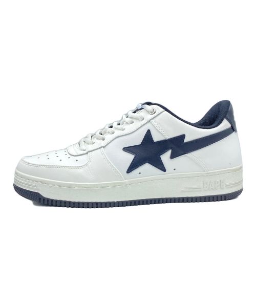 A BATHING APE（アベイシングエイプ）A BATHING APE (アベイシングエイプ) JJJJound (ジョウンド) BAPE STA ホワイト×ブラック サイズ:28cm (US10)の古着・服飾アイテム