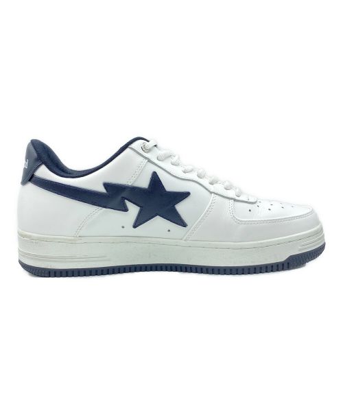 A BATHING APE（アベイシングエイプ）A BATHING APE (アベイシングエイプ) JJJJound (ジョウンド) BAPE STA ホワイト×ブラック サイズ:28cm (US10)の古着・服飾アイテム