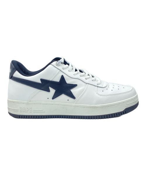 A BATHING APE（アベイシングエイプ）A BATHING APE (アベイシングエイプ) JJJJound (ジョウンド) BAPE STA ホワイト×ブラック サイズ:28cm (US10)の古着・服飾アイテム