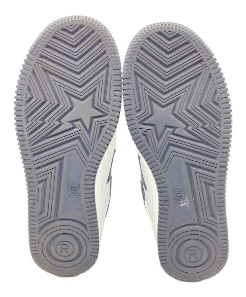 A BATHING APE（アベイシングエイプ）A BATHING APE (アベイシングエイプ) JJJJound (ジョウンド) BAPE STA ホワイト×ブラック サイズ:28cm (US10)の古着・服飾アイテム