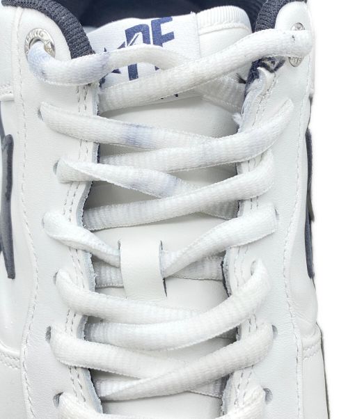 A BATHING APE（アベイシングエイプ）A BATHING APE (アベイシングエイプ) JJJJound (ジョウンド) BAPE STA ホワイト×ブラック サイズ:28cm (US10)の古着・服飾アイテム