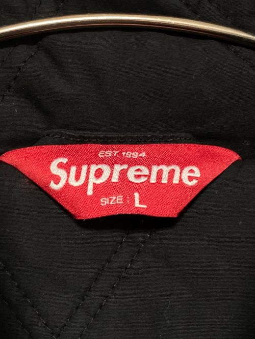 SUPREME（シュプリーム）SUPREME (シュプリーム) Paisley Studded Work Jacket ブラック サイズ:Lの古着・服飾アイテム