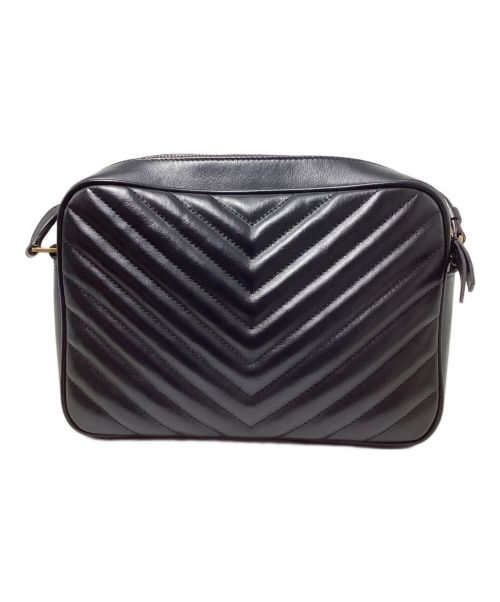Saint Laurent Paris（サンローランパリ）Saint Laurent Paris (サンローランパリ) Lou Camera Bag (ルーカメラバッグ) ブラックの古着・服飾アイテム