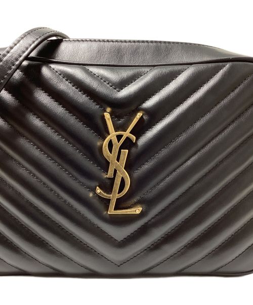 Saint Laurent Paris（サンローランパリ）Saint Laurent Paris (サンローランパリ) Lou Camera Bag (ルーカメラバッグ) ブラックの古着・服飾アイテム