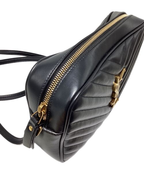 Saint Laurent Paris（サンローランパリ）Saint Laurent Paris (サンローランパリ) Lou Camera Bag (ルーカメラバッグ) ブラックの古着・服飾アイテム