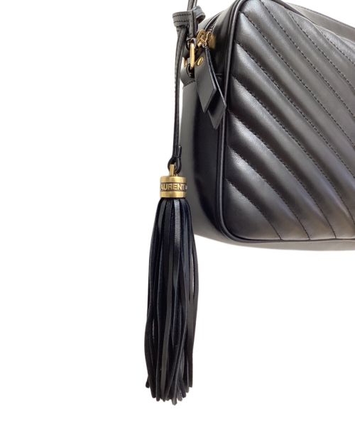 Saint Laurent Paris（サンローランパリ）Saint Laurent Paris (サンローランパリ) Lou Camera Bag (ルーカメラバッグ) ブラックの古着・服飾アイテム