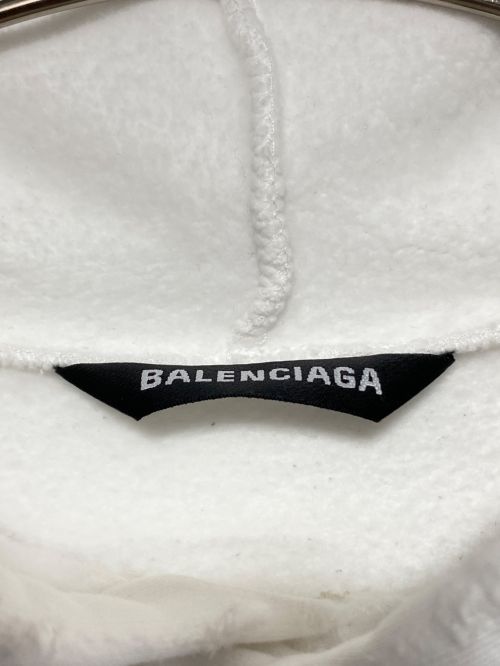 BALENCIAGA（バレンシアガ）BALENCIAGA (バレンシアガ) Sacre Coeur HOODIE ホワイト サイズ:Mの古着・服飾アイテム