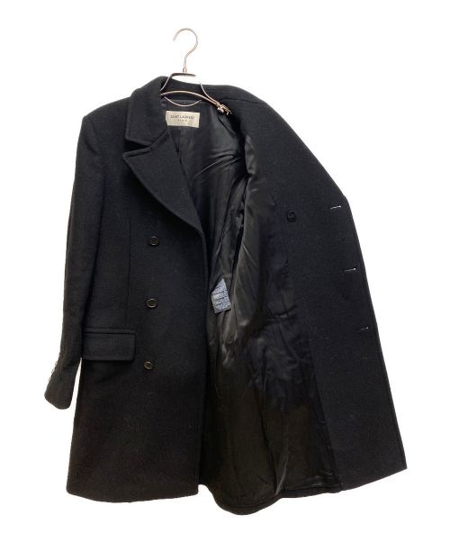 Saint Laurent Paris（サンローランパリ）Saint Laurent Paris (サンローランパリ) Wool Chester Coat (ウールチェスターコート) ブラック サイズ:46の古着・服飾アイテム