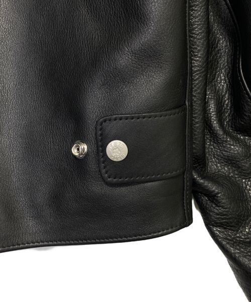 KENZO（ケンゾー）KENZO (ケンゾー) VERDY (ヴェルディ) MOTORCYCLE JKT ブラック サイズ:M 未使用品の古着・服飾アイテム