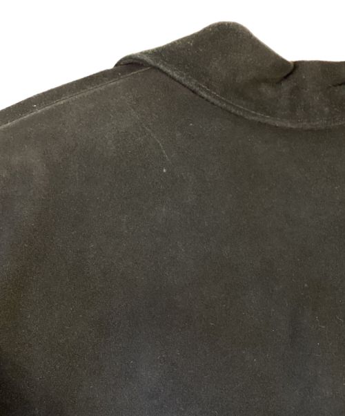 Saint Laurent Paris（サンローランパリ）Saint Laurent Paris (サンローランパリ) スウェードトラッパーレザージャケット/13AW/エディ期/Archive ブラック サイズ:44の古着・服飾アイテム