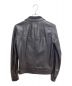 Saint Laurent Paris (サンローランパリ) Trapper Leahter Jacket (トラッパーレザージャケット) ブラック サイズ:44：110000円
