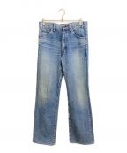 CELINEセリーヌ）の古着「Washed Denim Pants（ウォッシュデニムパンツ）」｜インディゴ