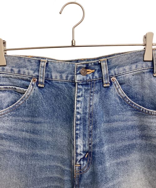 CELINE（セリーヌ）CELINE (セリーヌ) Washed Denim Pants（ウォッシュデニムパンツ） インディゴ サイズ:33の古着・服飾アイテム