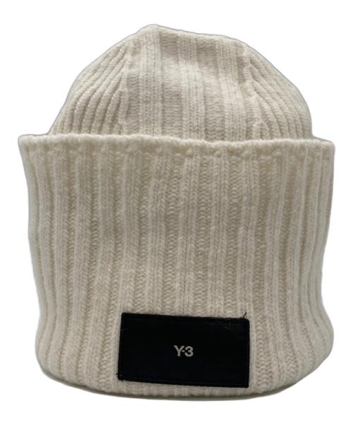 Y-3（ワイスリー）Y-3 (ワイスリー) ニットキャップ IL6964-ACCA23 ホワイト サイズ:22×44cmの古着・服飾アイテム