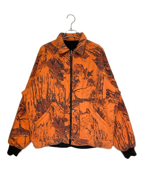 SUPREME（シュプリーム）SUPREME (シュプリーム) RealTree Reversible Quilted Work Jacket ブラック サイズ:Sの古着・服飾アイテム