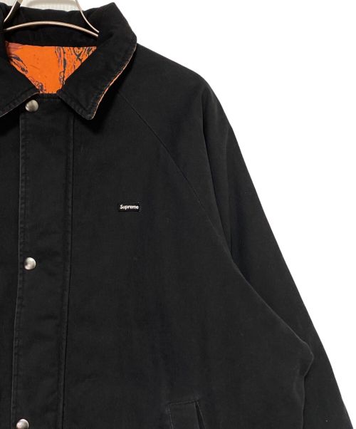 SUPREME（シュプリーム）SUPREME (シュプリーム) RealTree Reversible Quilted Work Jacket ブラック サイズ:Sの古着・服飾アイテム