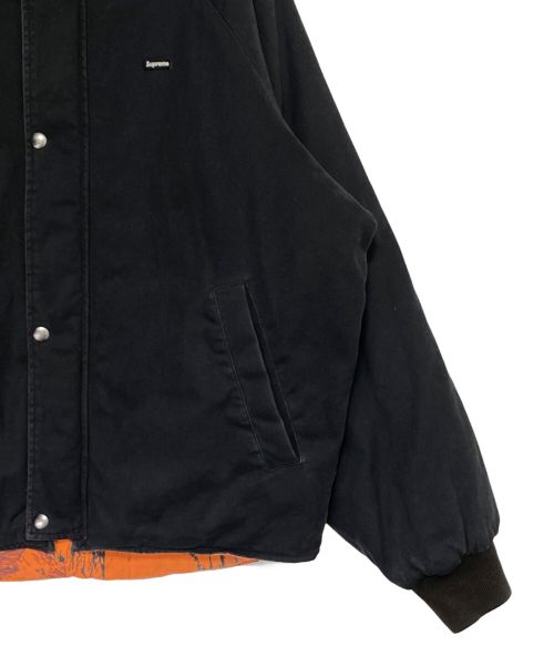 SUPREME（シュプリーム）SUPREME (シュプリーム) RealTree Reversible Quilted Work Jacket ブラック サイズ:Sの古着・服飾アイテム