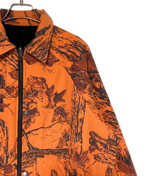 SUPREME（シュプリーム）SUPREME (シュプリーム) RealTree Reversible Quilted Work Jacket ブラック サイズ:Sの古着・服飾アイテム