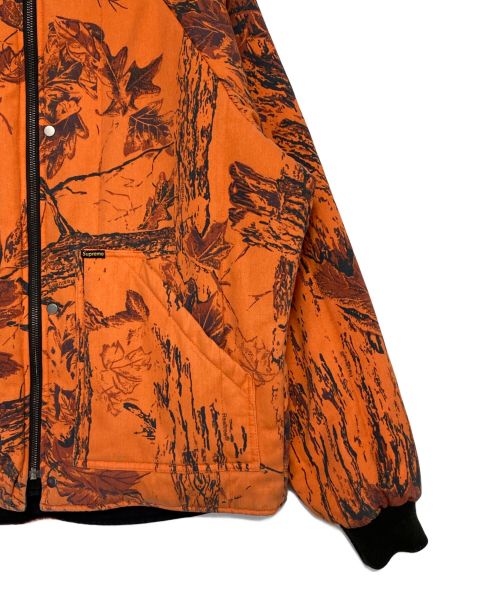 SUPREME（シュプリーム）SUPREME (シュプリーム) RealTree Reversible Quilted Work Jacket ブラック サイズ:Sの古着・服飾アイテム