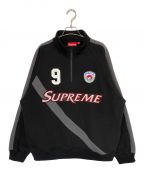 SUPREMEシュプリーム）の古着「Equipe Half Zip Sweatshirt」｜ブラック