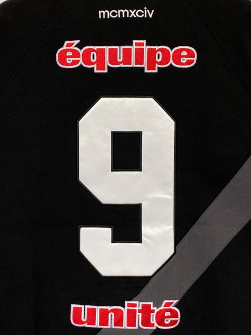 SUPREME（シュプリーム）SUPREME (シュプリーム) Equipe Half Zip Sweatshirt ブラック サイズ:Lの古着・服飾アイテム