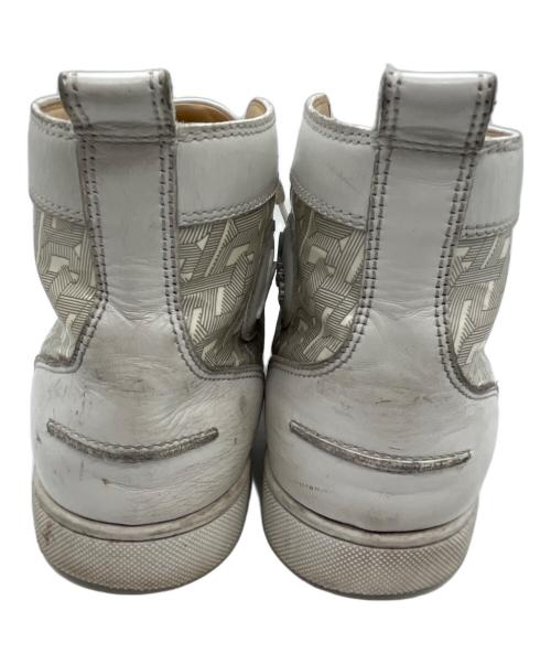 Christian Louboutin（クリスチャン・ルブタン）Christian Louboutin (クリスチャン・ルブタン) Christian Louboutin ハイカットスニーカー ホワイト サイズ:41の古着・服飾アイテム