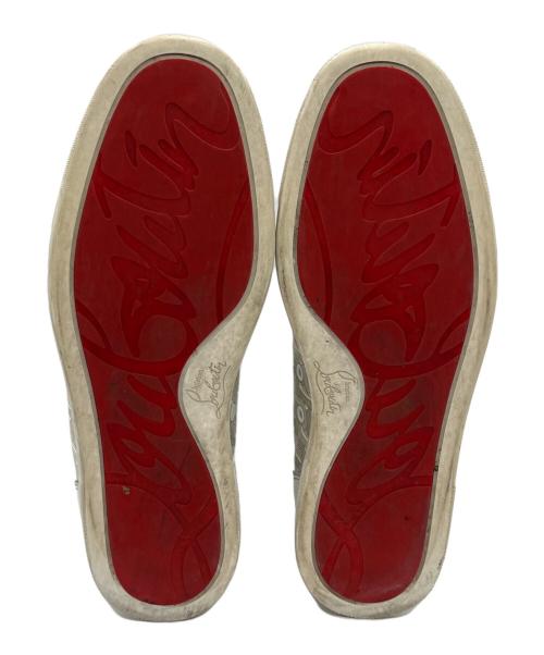Christian Louboutin（クリスチャン・ルブタン）Christian Louboutin (クリスチャン・ルブタン) Christian Louboutin ハイカットスニーカー ホワイト サイズ:41の古着・服飾アイテム