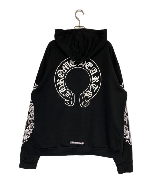 CHROME HEARTS（クロムハーツ）CHROME HEARTS (クロムハーツ) パーカー ブラック サイズ:Lの古着・服飾アイテム