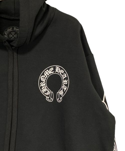 CHROME HEARTS（クロムハーツ）CHROME HEARTS (クロムハーツ) パーカー ブラック サイズ:Lの古着・服飾アイテム