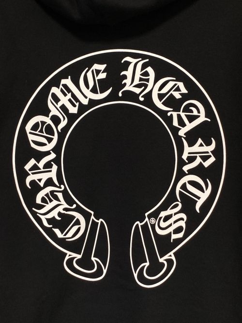 CHROME HEARTS（クロムハーツ）CHROME HEARTS (クロムハーツ) パーカー ブラック サイズ:Lの古着・服飾アイテム