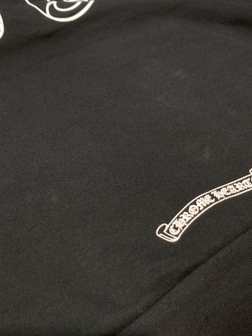 CHROME HEARTS（クロムハーツ）CHROME HEARTS (クロムハーツ) パーカー ブラック サイズ:Lの古着・服飾アイテム