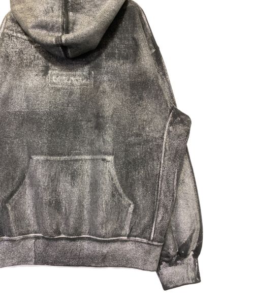 SUPREME（シュプリーム）SUPREME (シュプリーム) MM6 Maison Margiela (エムエムシックス メゾンマルジェラ) Foil Box Logo Hooded Sweatshirt ブラック サイズ:Lの古着・服飾アイテム